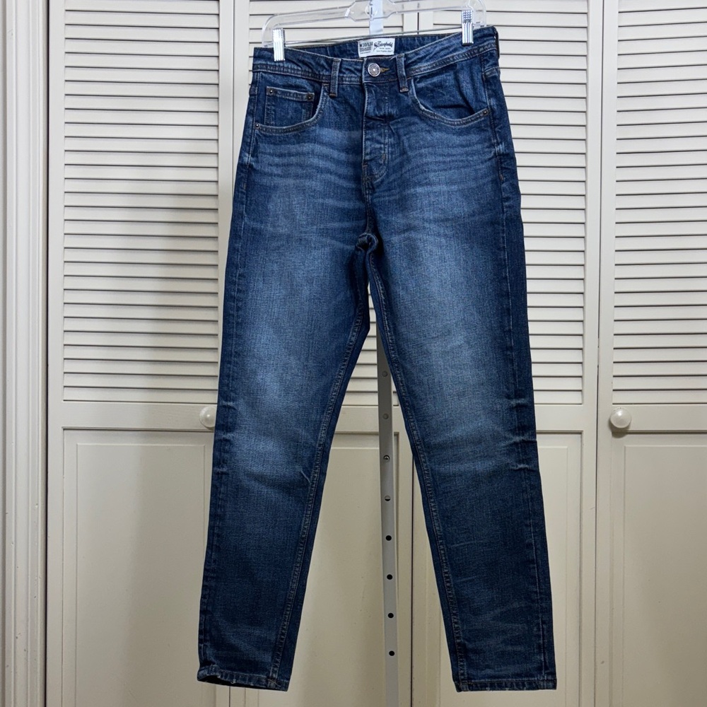 Stronghold Relaxed & Tapered Stretch Denim Selvedge Jeans 30 x 30